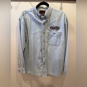 VINTAGE Detroit Woodward Dream Cruise 1998 Long Sleeve Button Down